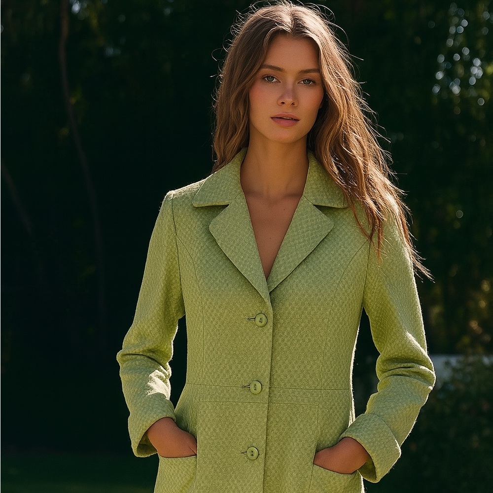 Vintage Light Green Worthington Blazer